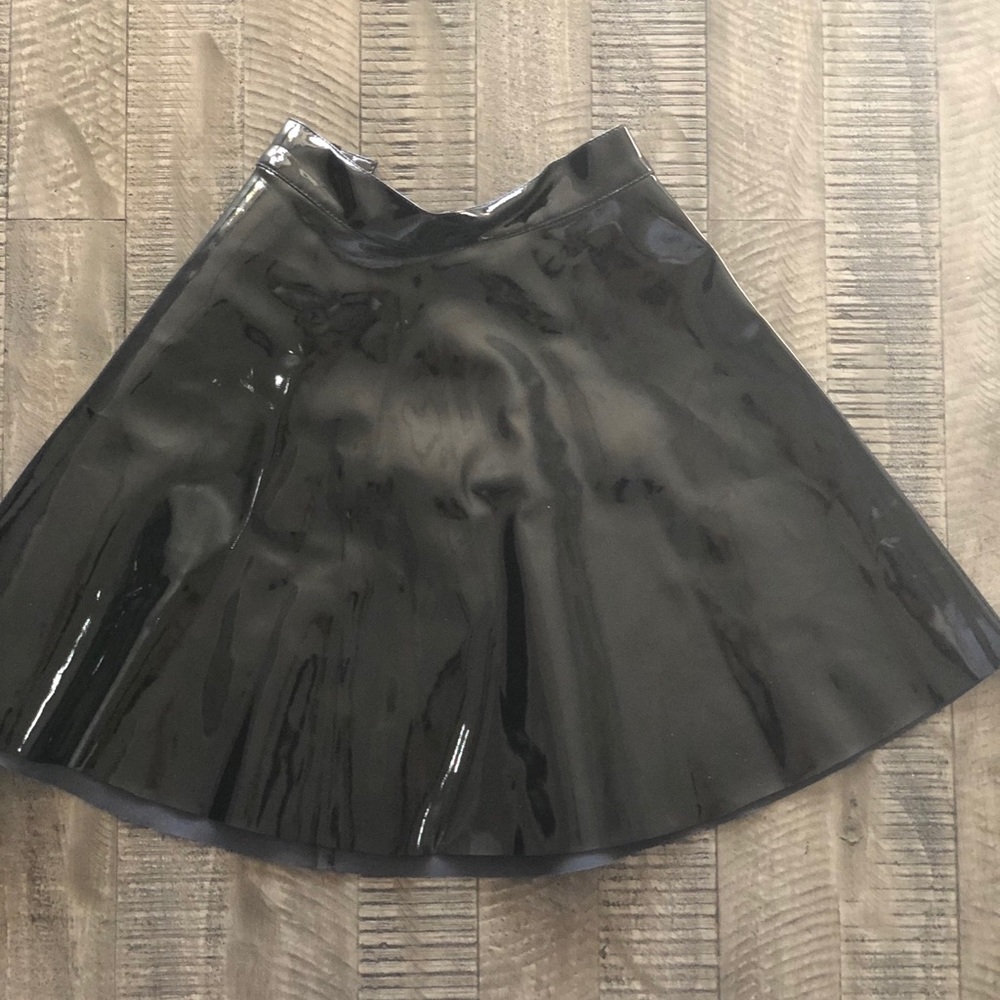 NWT Hustler Hollywood Pleather Skirt